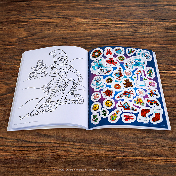 The Elf on the Shelf Santa's North Pole Friends Activity Book
