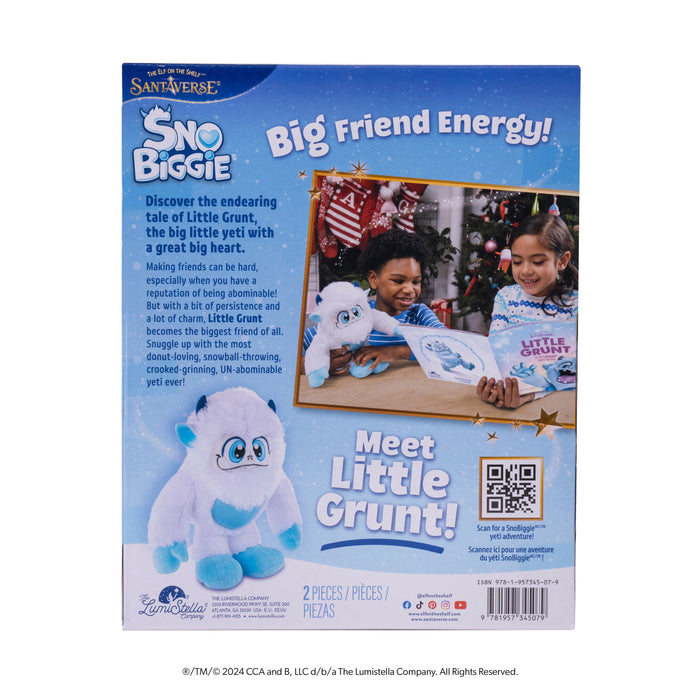 The Elf on the Shelf Little Grunt Plush Yeti & Book Set