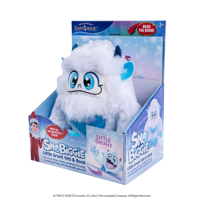 The Elf on the Shelf Little Grunt Plush Yeti & Book Set