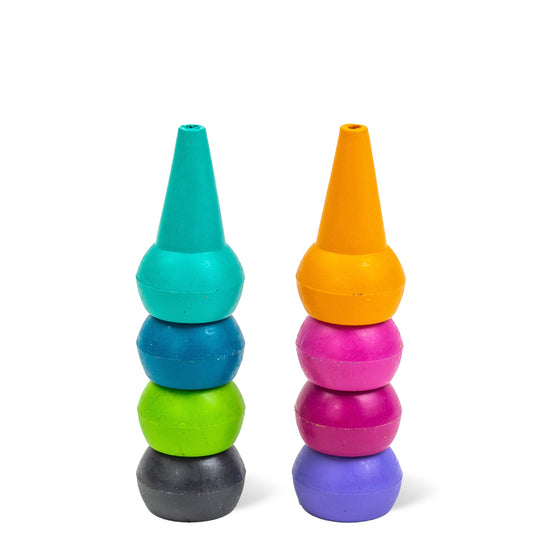 Tiger Tribe Stackable Crayons Candy Colours Set of 8