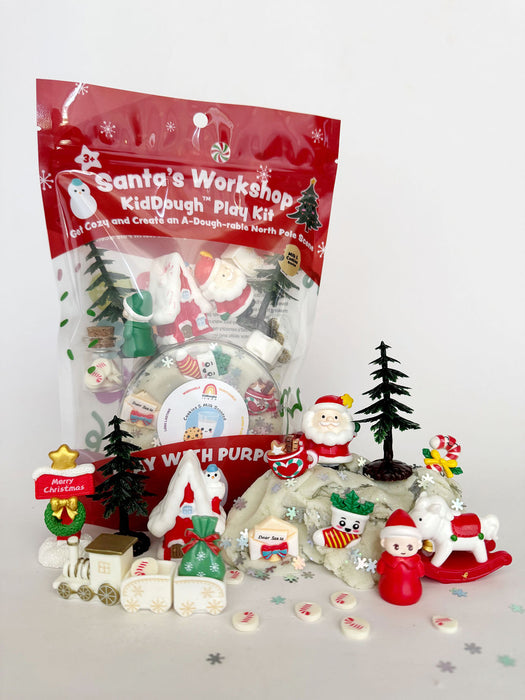 EGKD KidDoughs Santa's Workshop KidDough Sensory Play Kit