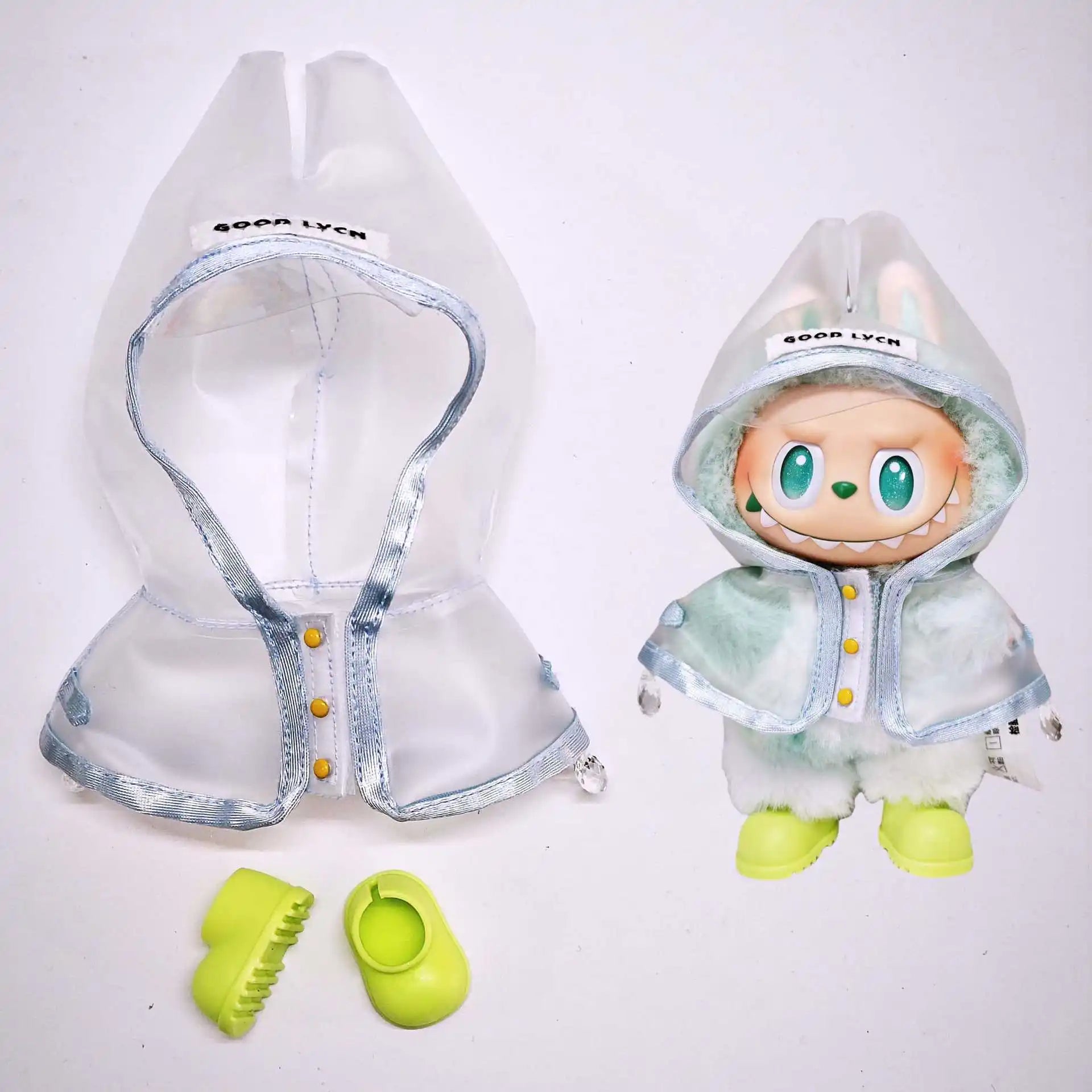 Doll Rain Coat and Boots