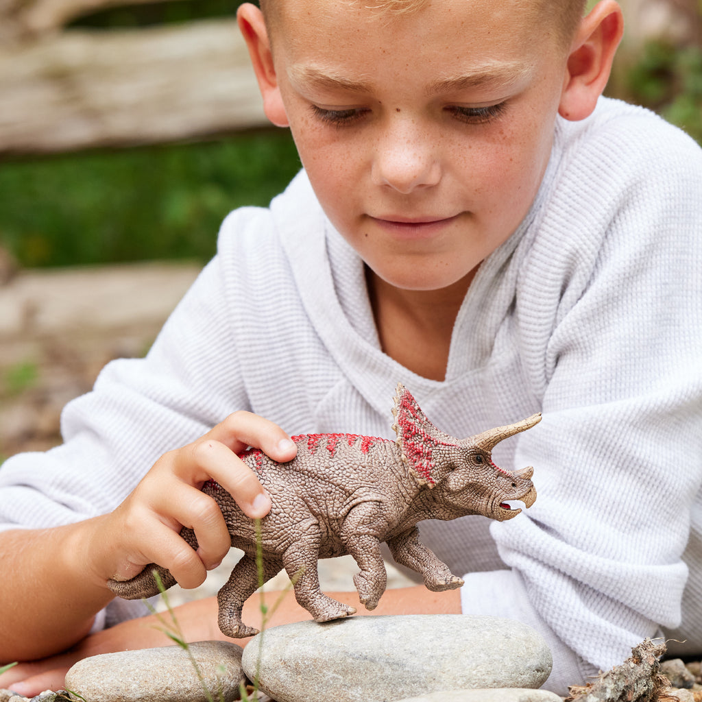 Schleich Dinosaur Triceratops Figurine
