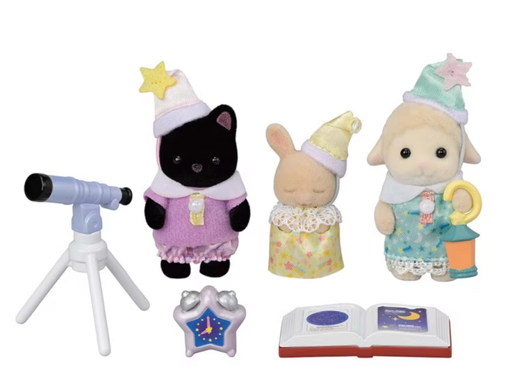 Calico Critters Nursery Friends: Sleepover Party Trio