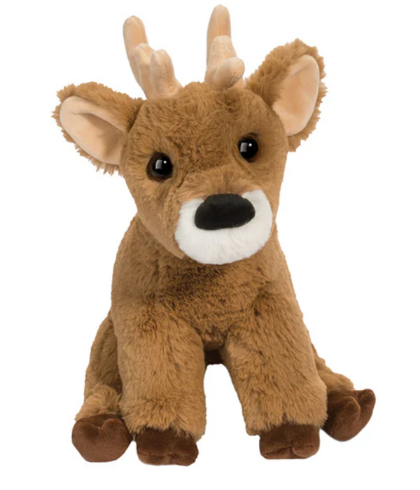 Staggie Deer Softie 10-Inch Plush Toy Brown and White