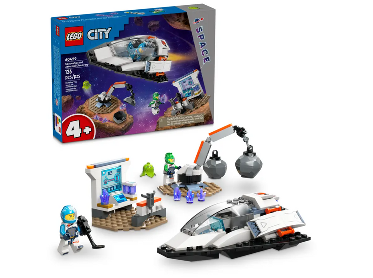 LEGO 60429 Spaceship and Asteroid Discovery