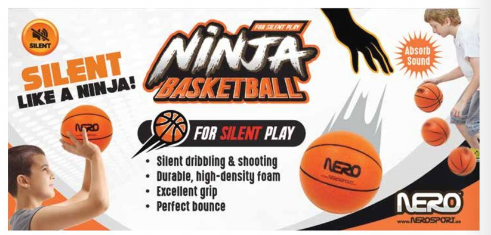 Ninja Silent  Basketball