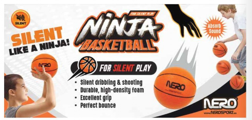 Ninja Silent Basketball