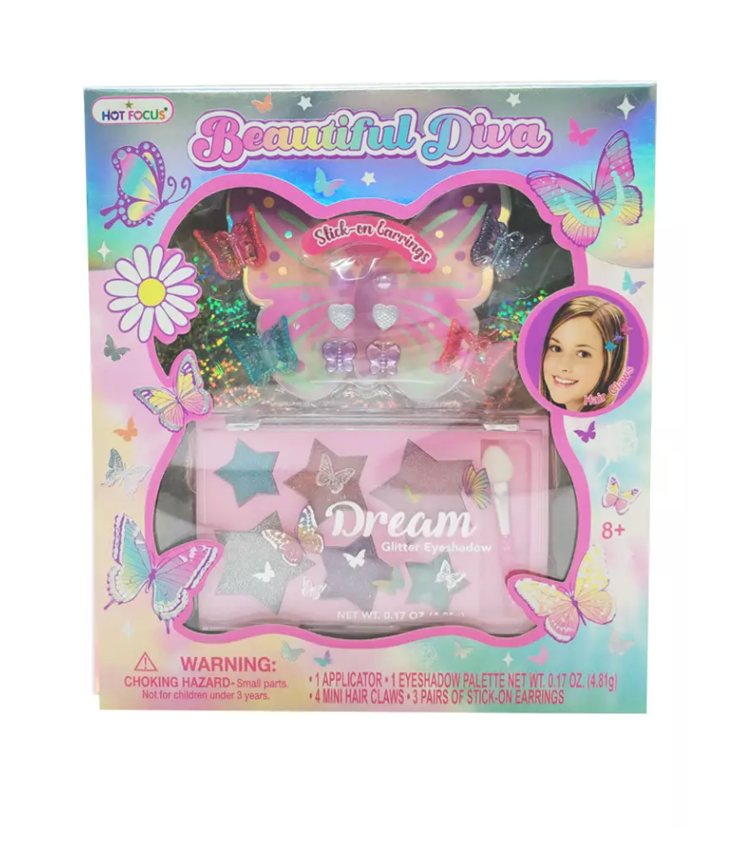 Nail Diva Tie Dye Butterfly