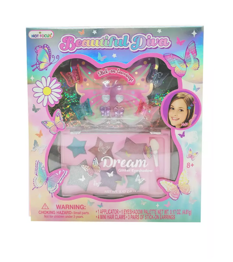 Nail Diva Tie Dye Butterfly