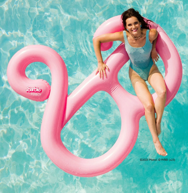 Barbie B Pool Float Iconic from Barbie Movie