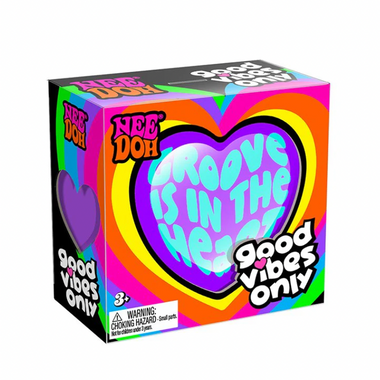 PRE ORDER (ARRIVES ON OR BEFORE FEBRUARY 15TH): Needoh Good Vibes Only Heart