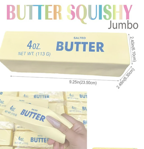 Single Jumbo Butter Squishy