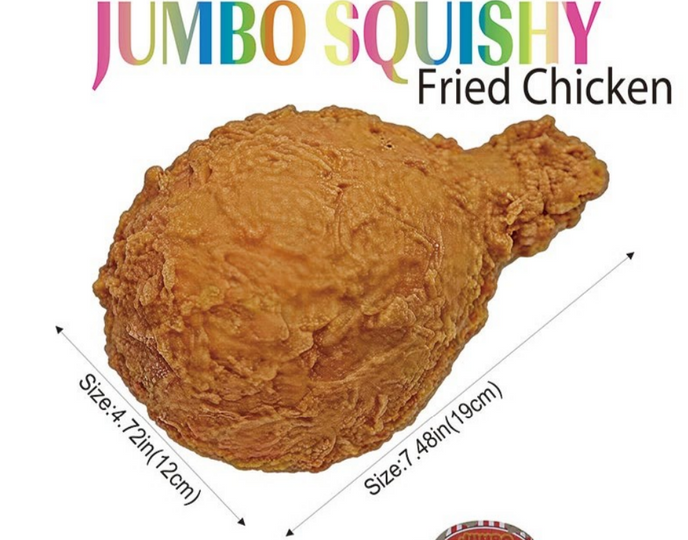 Jumbo Fried Chicken Squishy