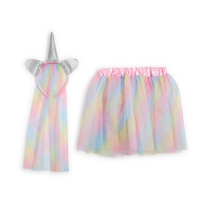 Unicorn Tutu & Veil Headband Set