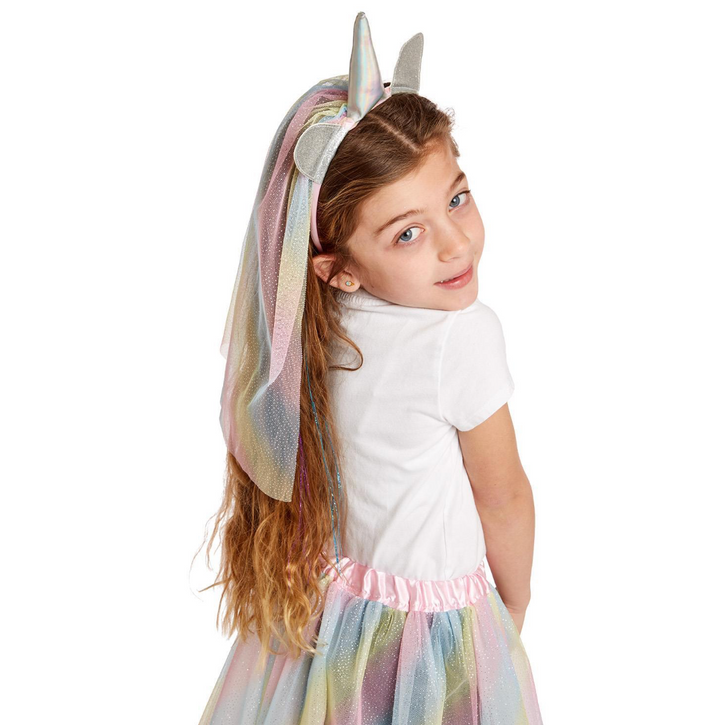 Unicorn Tutu & Veil Headband Set