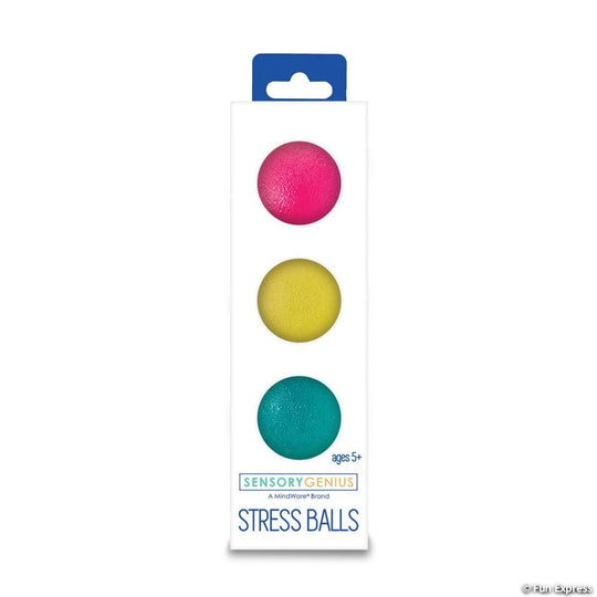 Fun Express Sensory Genius Stress Balls Lightweight Tactile Fidget Toy