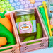 Kawaii Slime Company Shimmery Pickle Clear Slime Toy