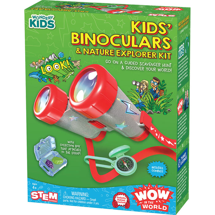 Wow in the World: Kids' Binoculars & Nature Explorer Kit