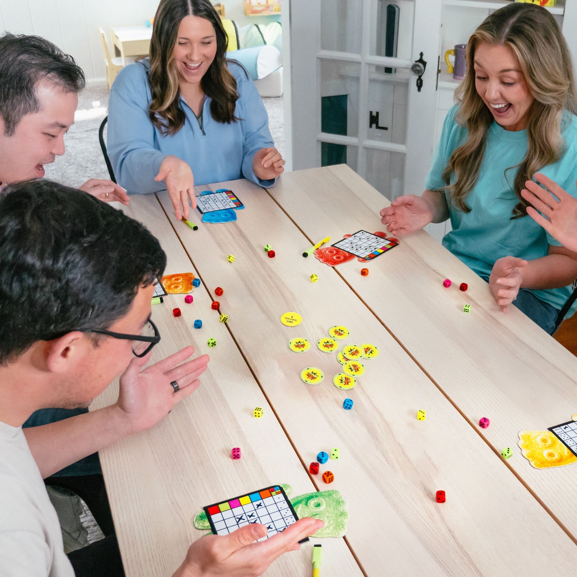 Hootenanny Games SIXEM Sour Patch Kids Dice Game