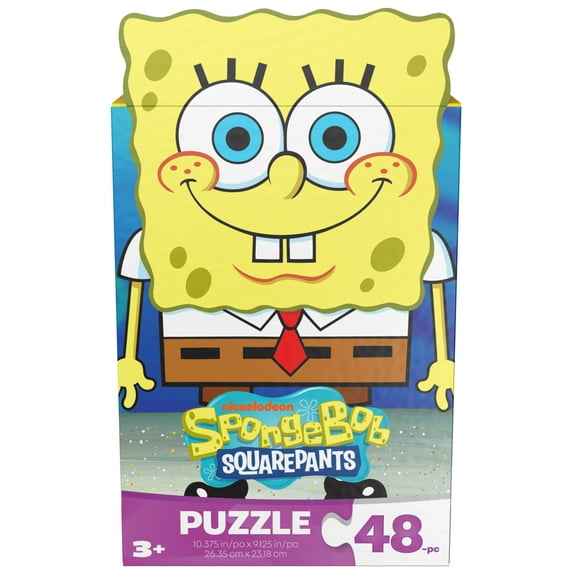 Puzzle 48 Piece Bluey or Spongebob