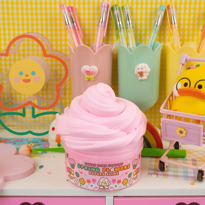 Spring Flowers Butter Kawaii Slime — Learning Express Gifts