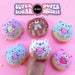 Super Duper Sugar Squisher Bear Donut Plush Fidget Sensory Toy