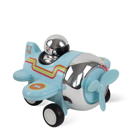 Tiger Tribe Presto Planes Lofty Retro Toy Racing Plane Blue