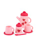 Tiger Tribe Strawberry Patch Silicone Tea Set 9-Piece