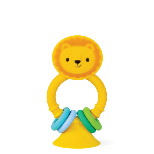 Tiger Tribe High Chair Buddy Silicone Lion Teething Toy