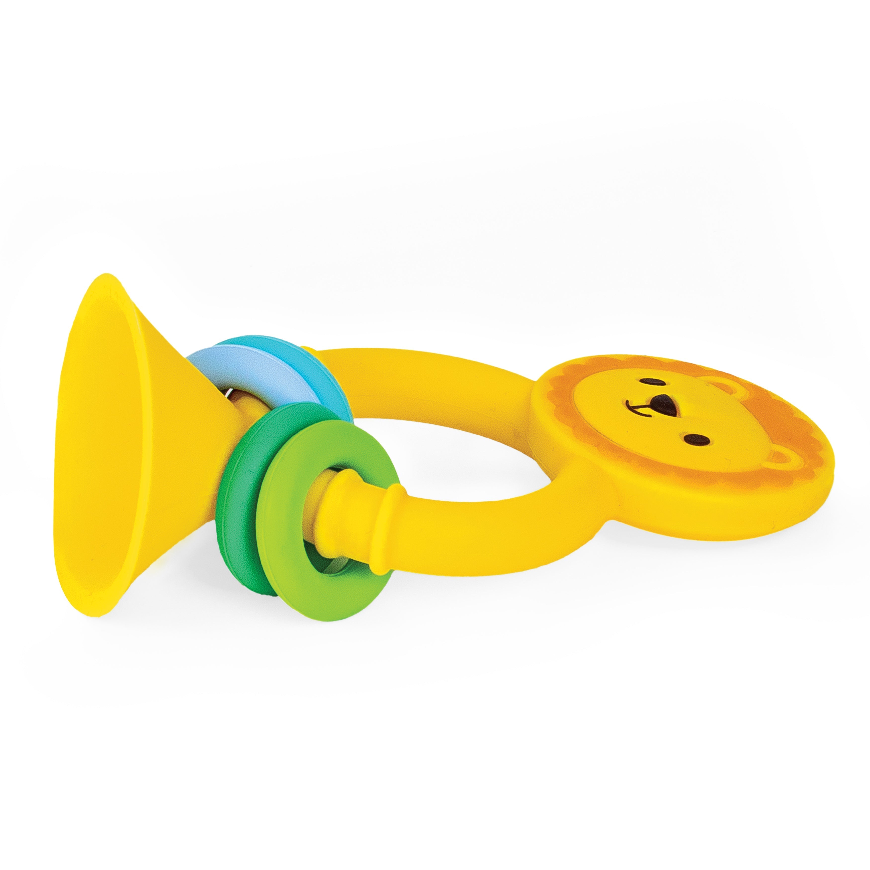 Tiger Tribe High Chair Buddy Silicone Lion Teething Toy