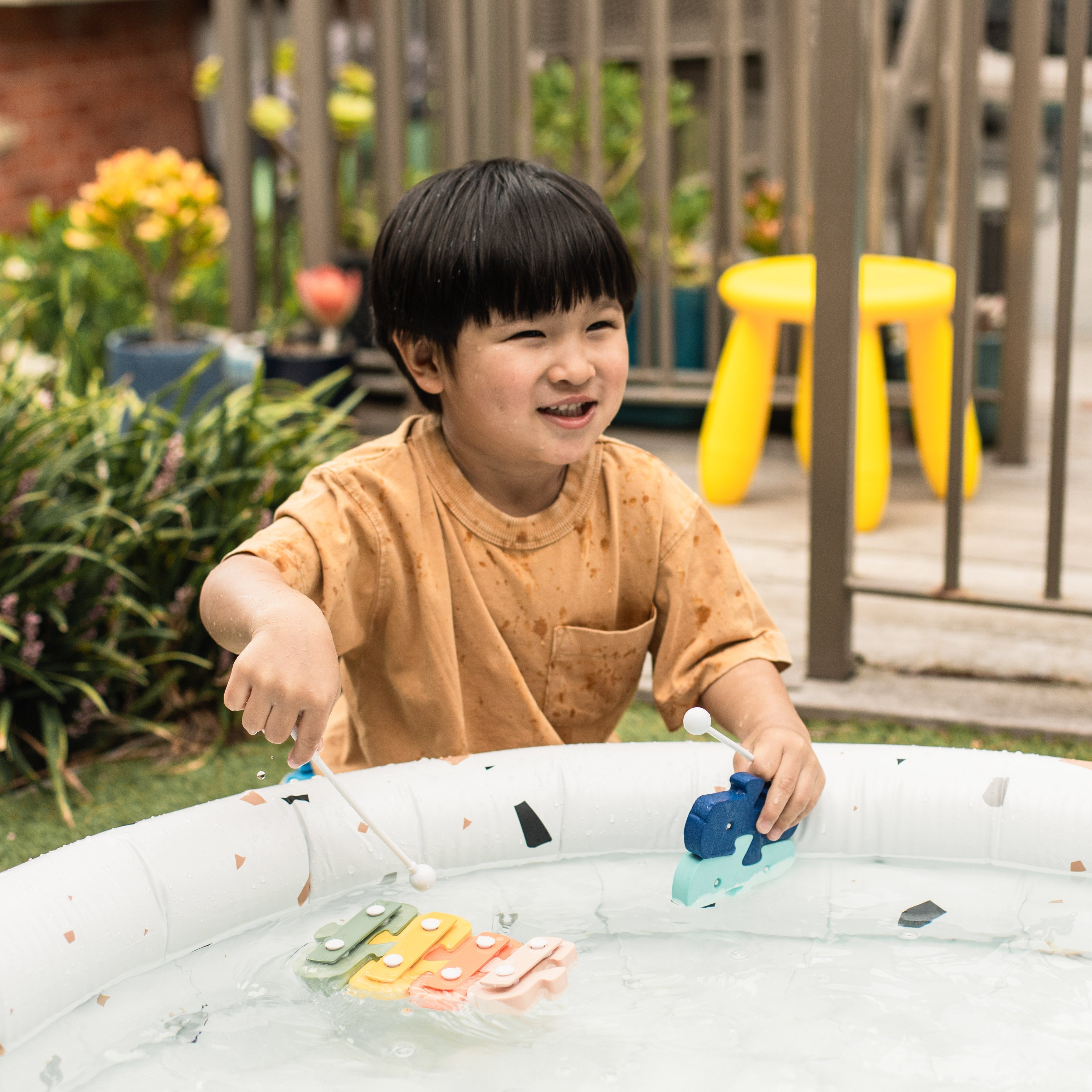 Tiger Tribe Bath Xylophone Floating Musical Toy for Kids