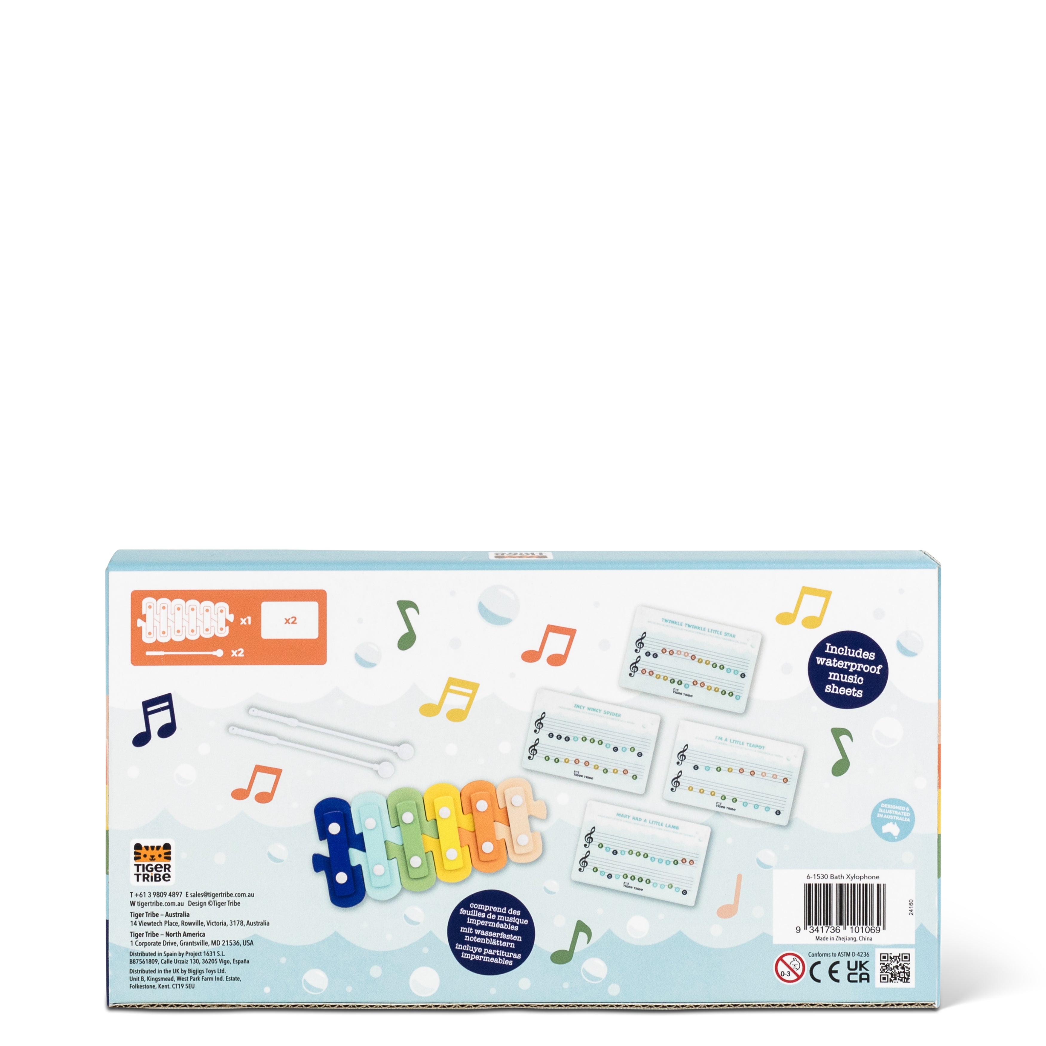 Tiger Tribe Bath Xylophone Floating Musical Toy for Kids