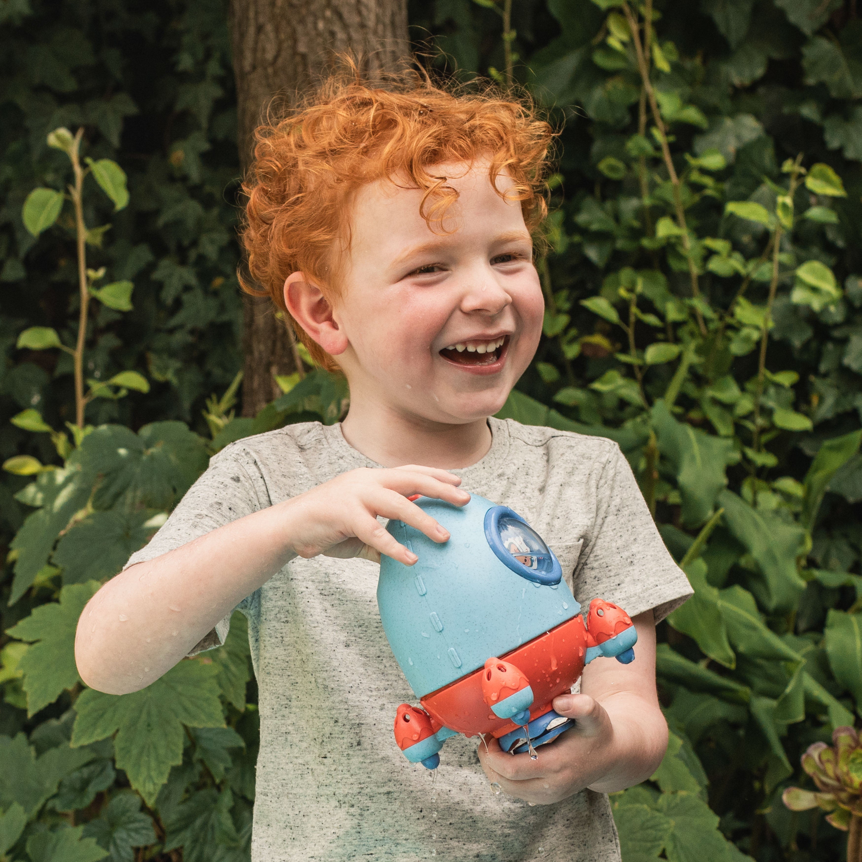 Tiger Tribe Bath Rocket Eco Sensory Bath Toy