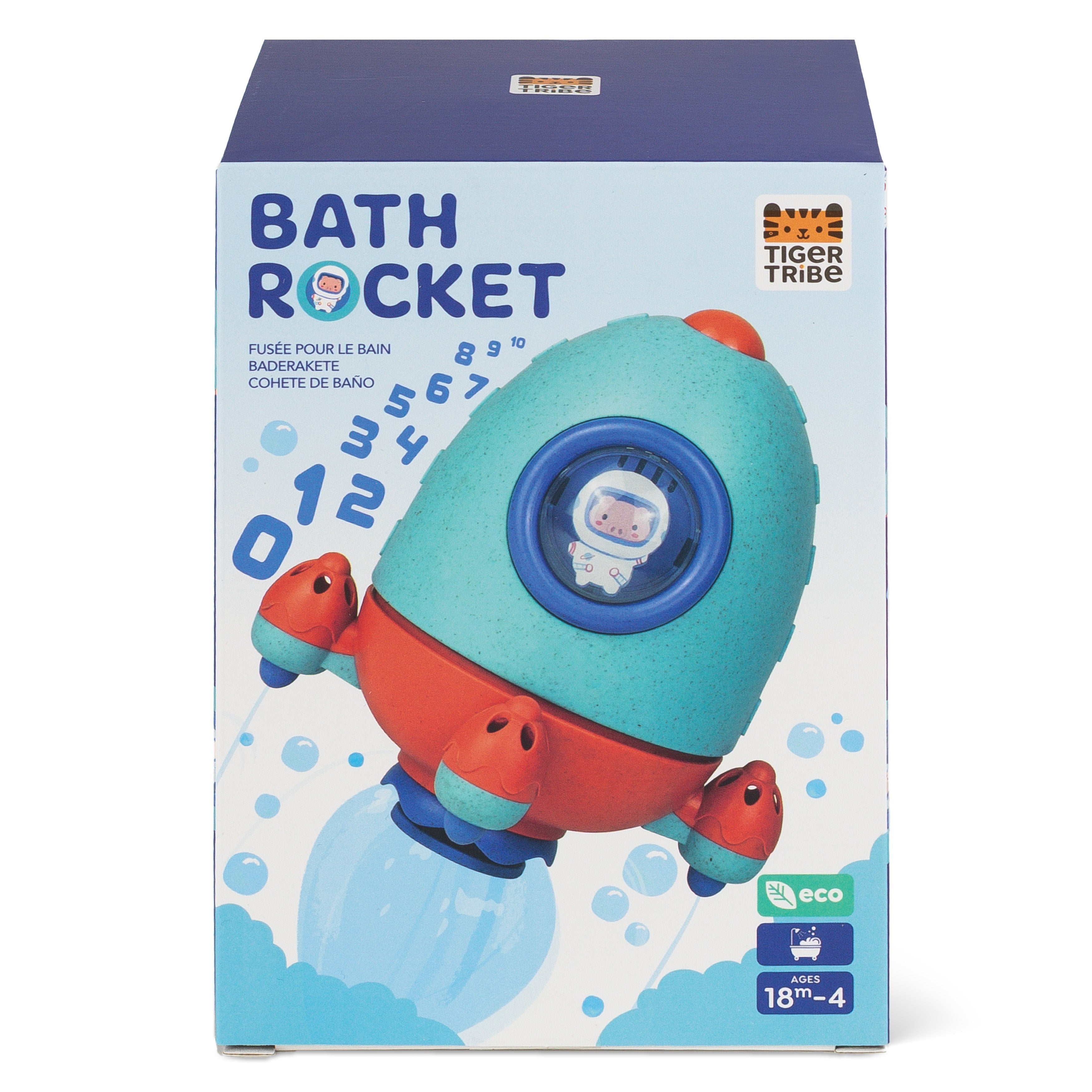 Tiger Tribe Bath Rocket Eco Sensory Bath Toy