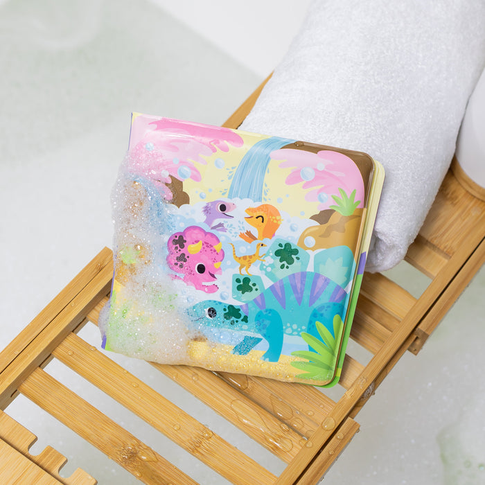 Tiger Tribe Messy Dinosaurs Interactive Water-Reveal Bath Book for Kids