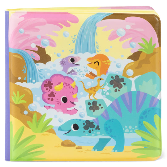 Tiger Tribe Messy Dinosaurs Interactive Water-Reveal Bath Book for Kids