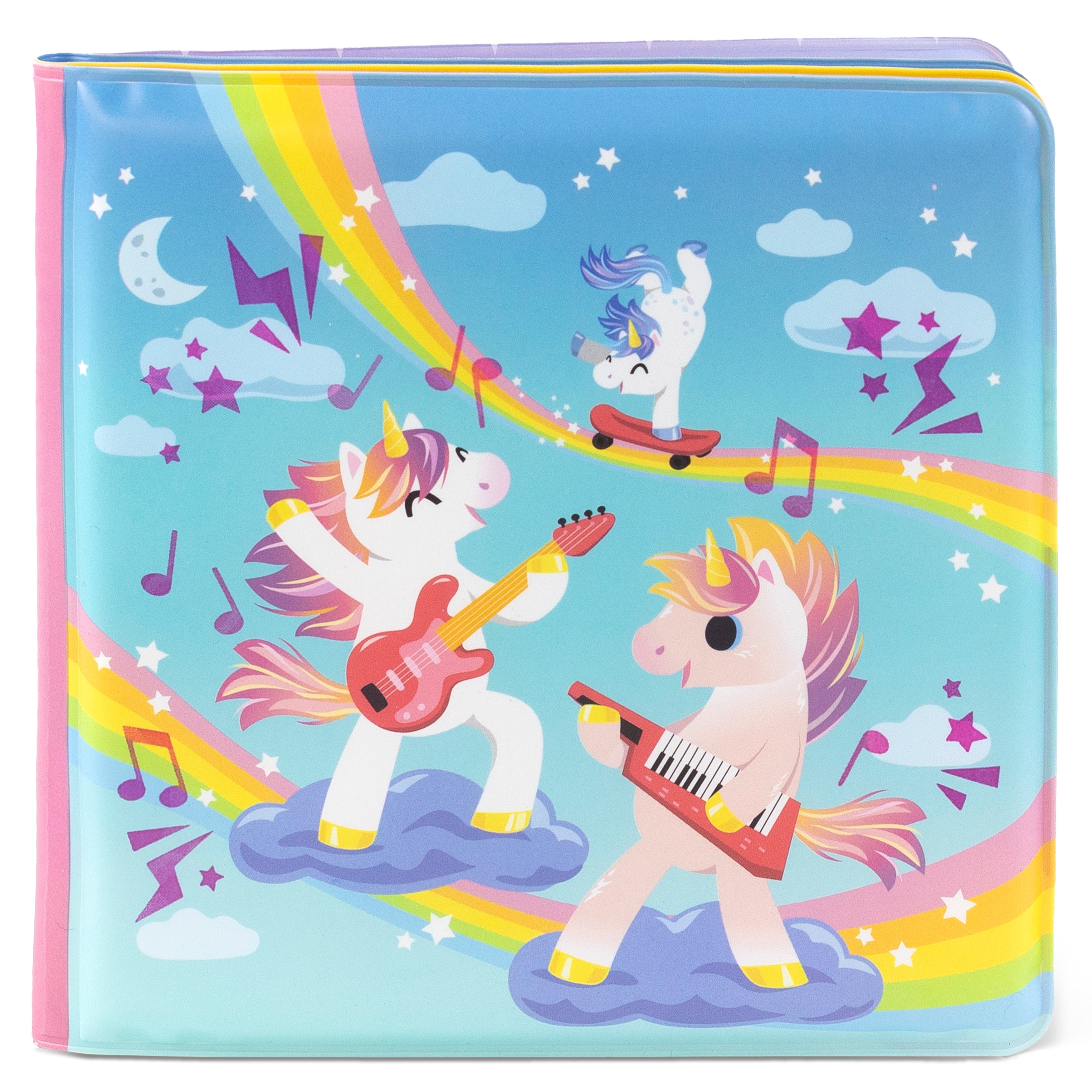 Tiger Tribe Magic Unicorns Bath Book Water-Reveal Interactive Toy