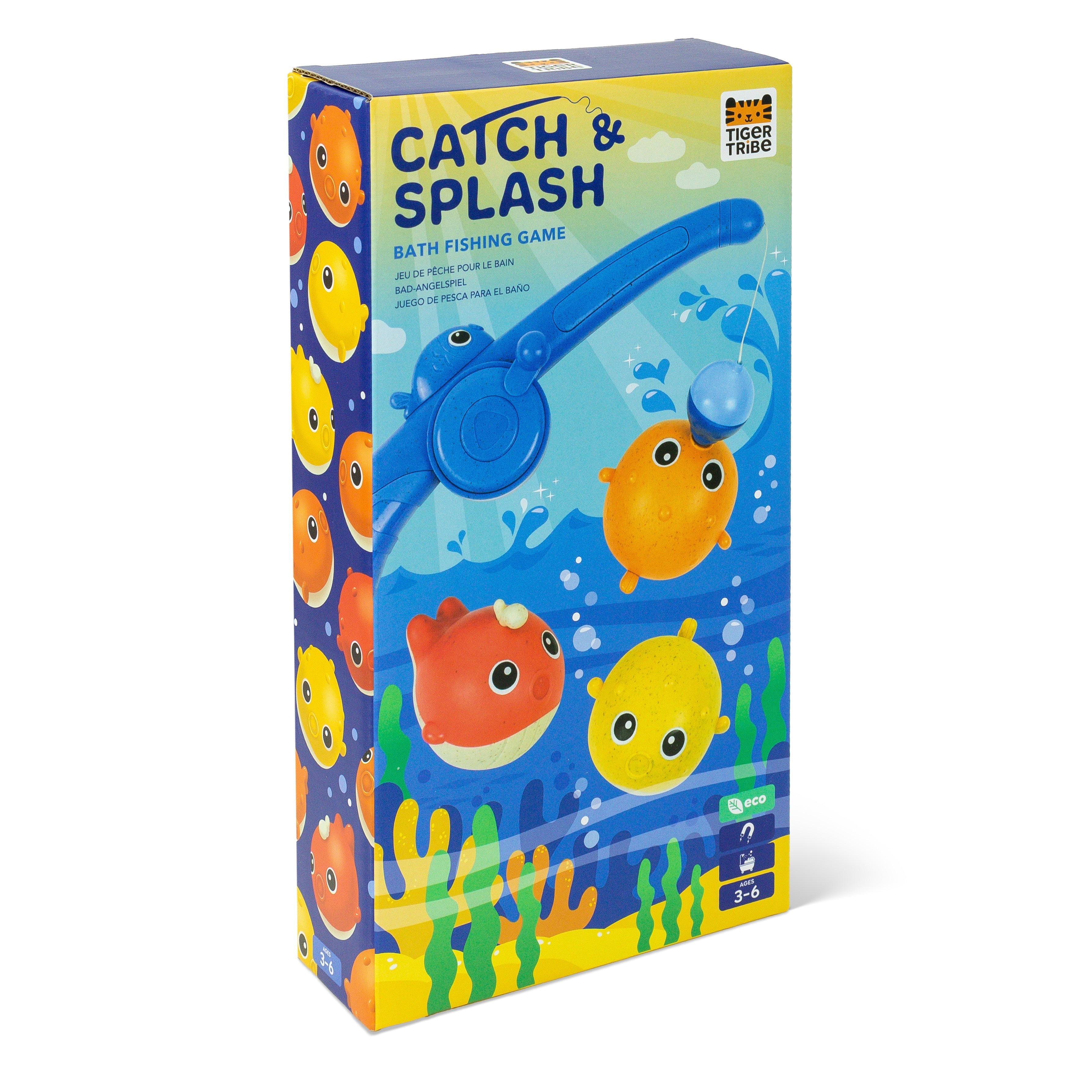 Tiger Tribe Catch & Splash Bath Fishing Game