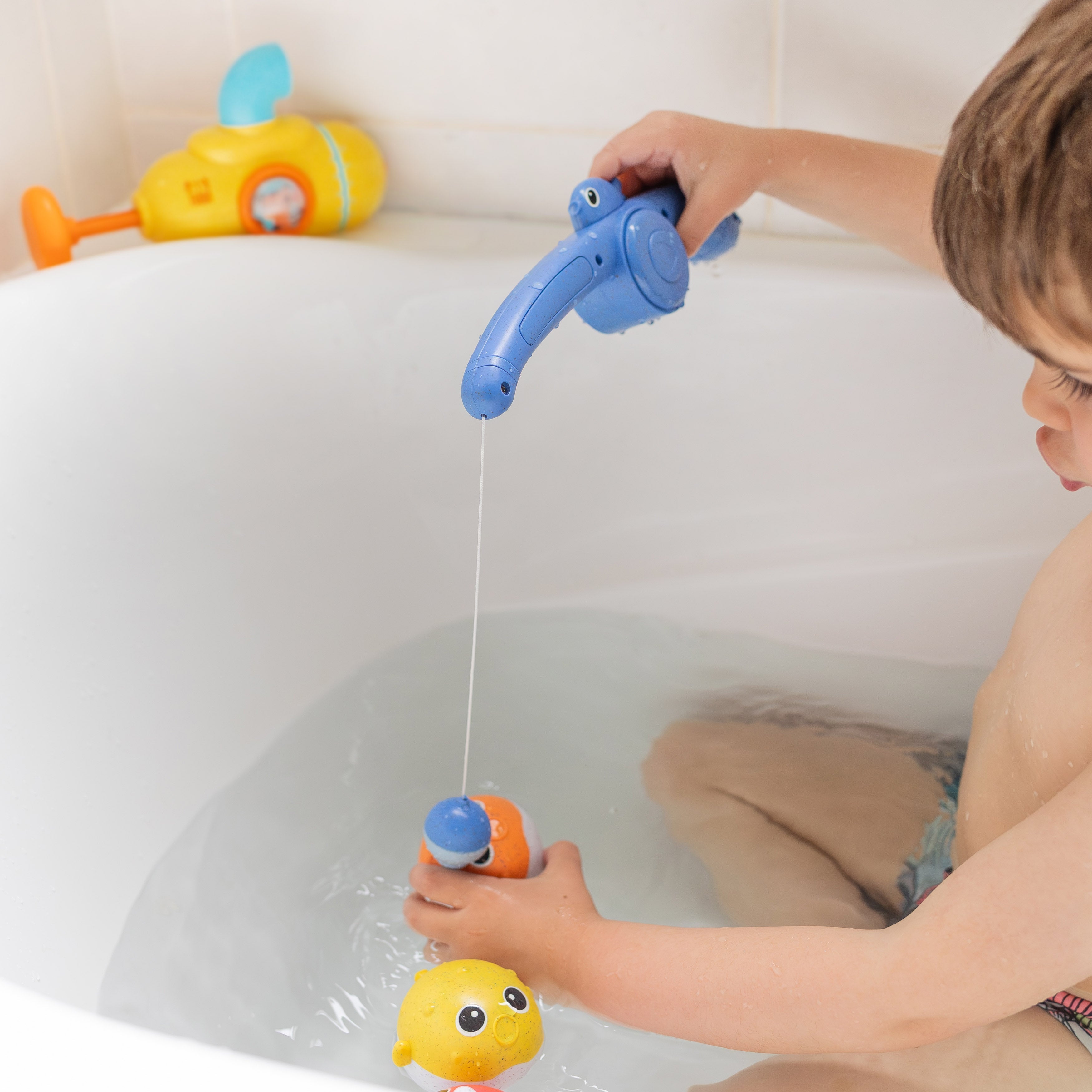 Tiger Tribe Catch & Splash Bath Fishing Game