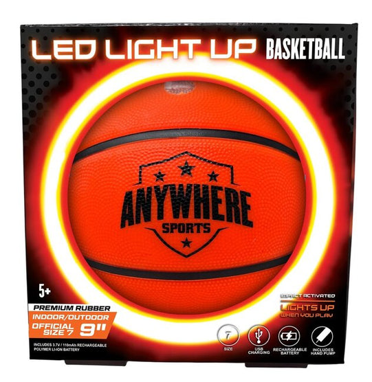 Pro Glow Light-Up Basketball Size 7