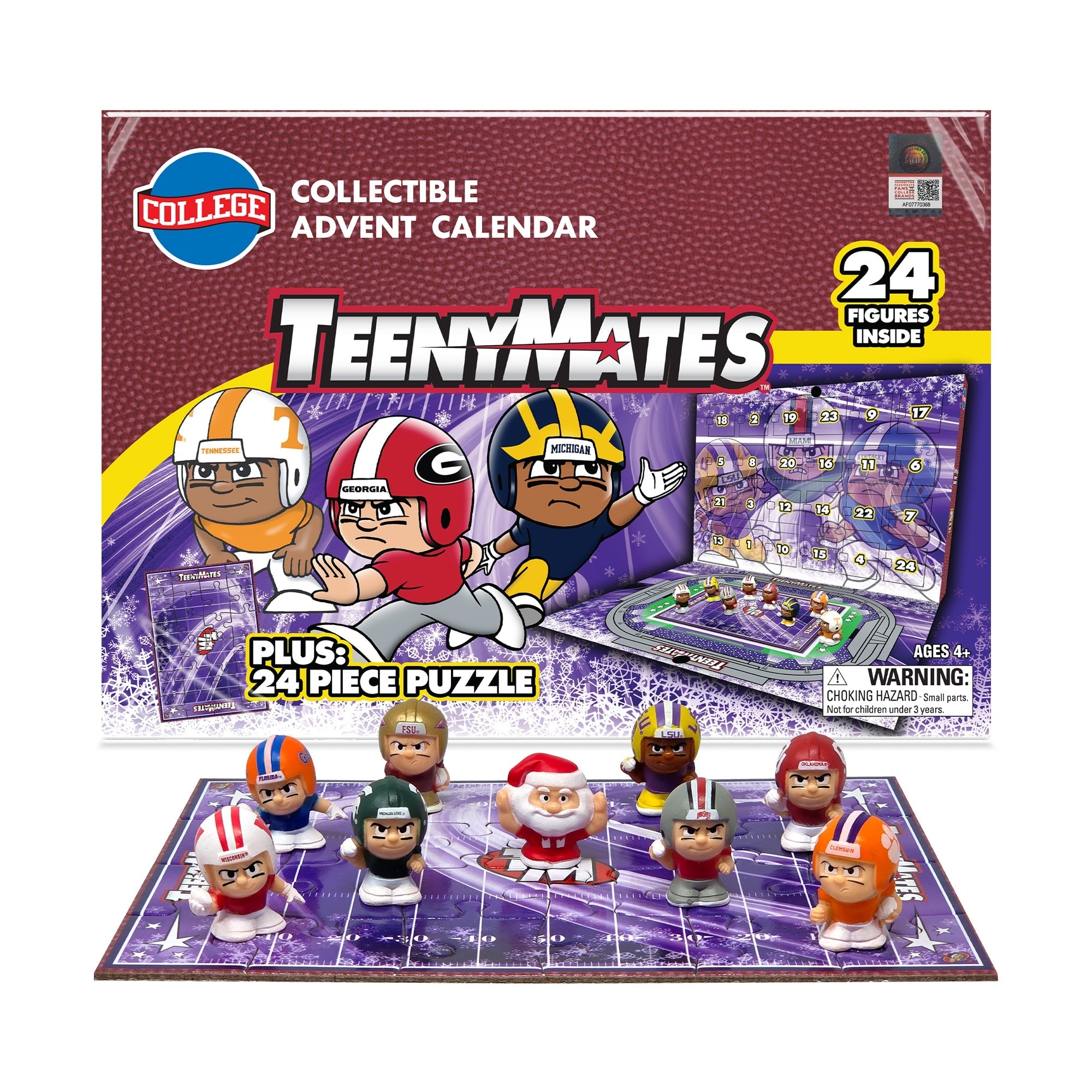 NCAA Teenymates Advent Calendar