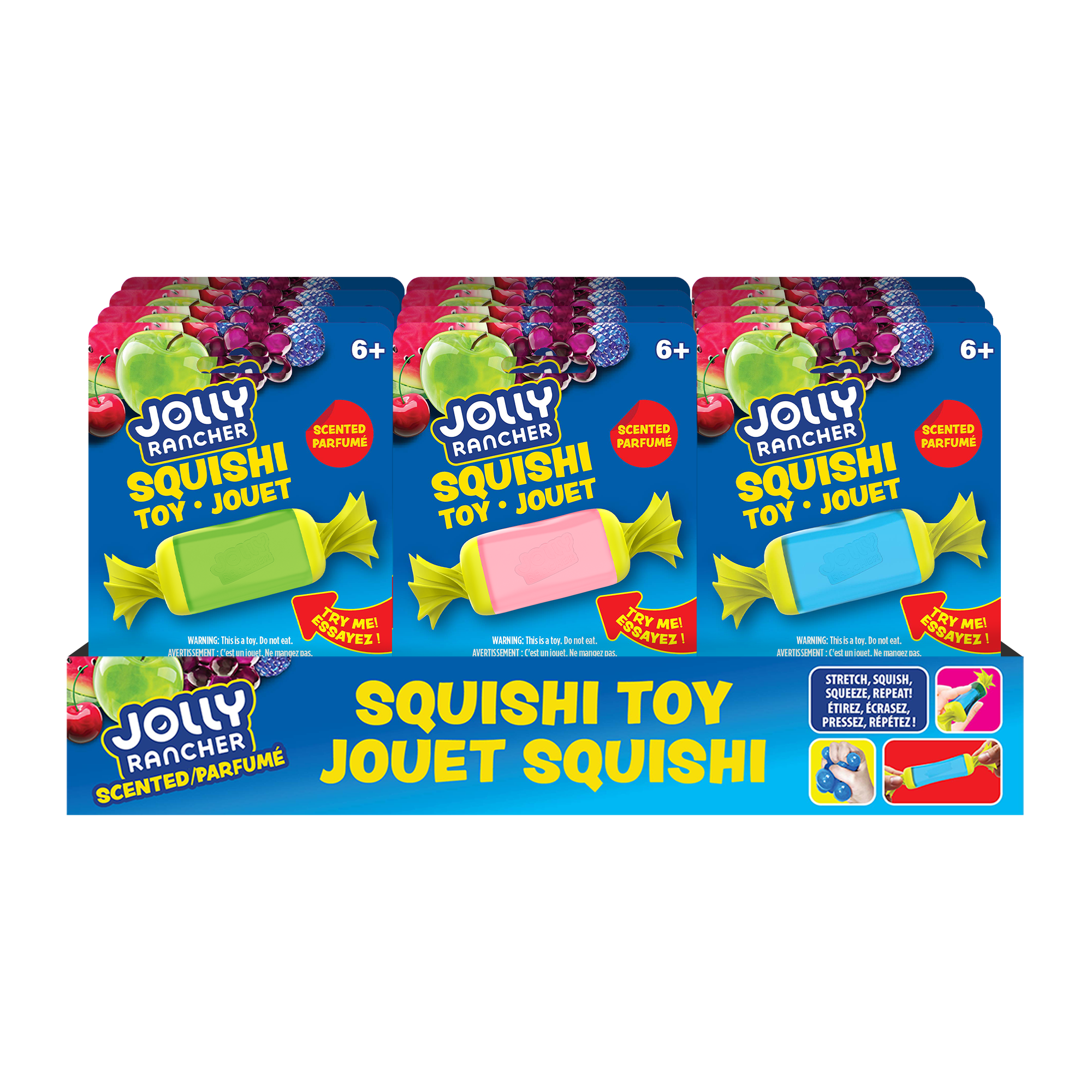 Scented Squishi Jolly Rancher Squeeze Stress Relief Toy