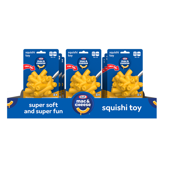 Mac & Cheese Squishy Toy