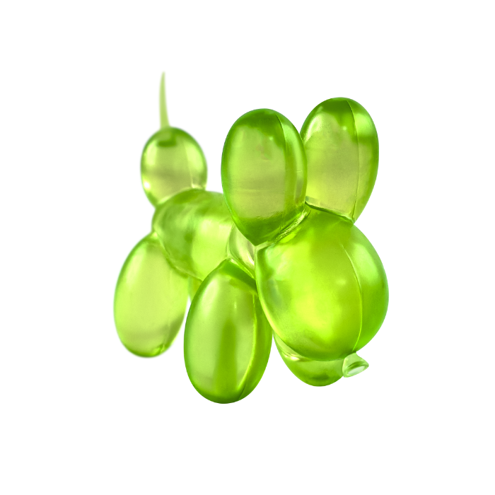 Gummy Balloon Dogs Stretchy Squeezy