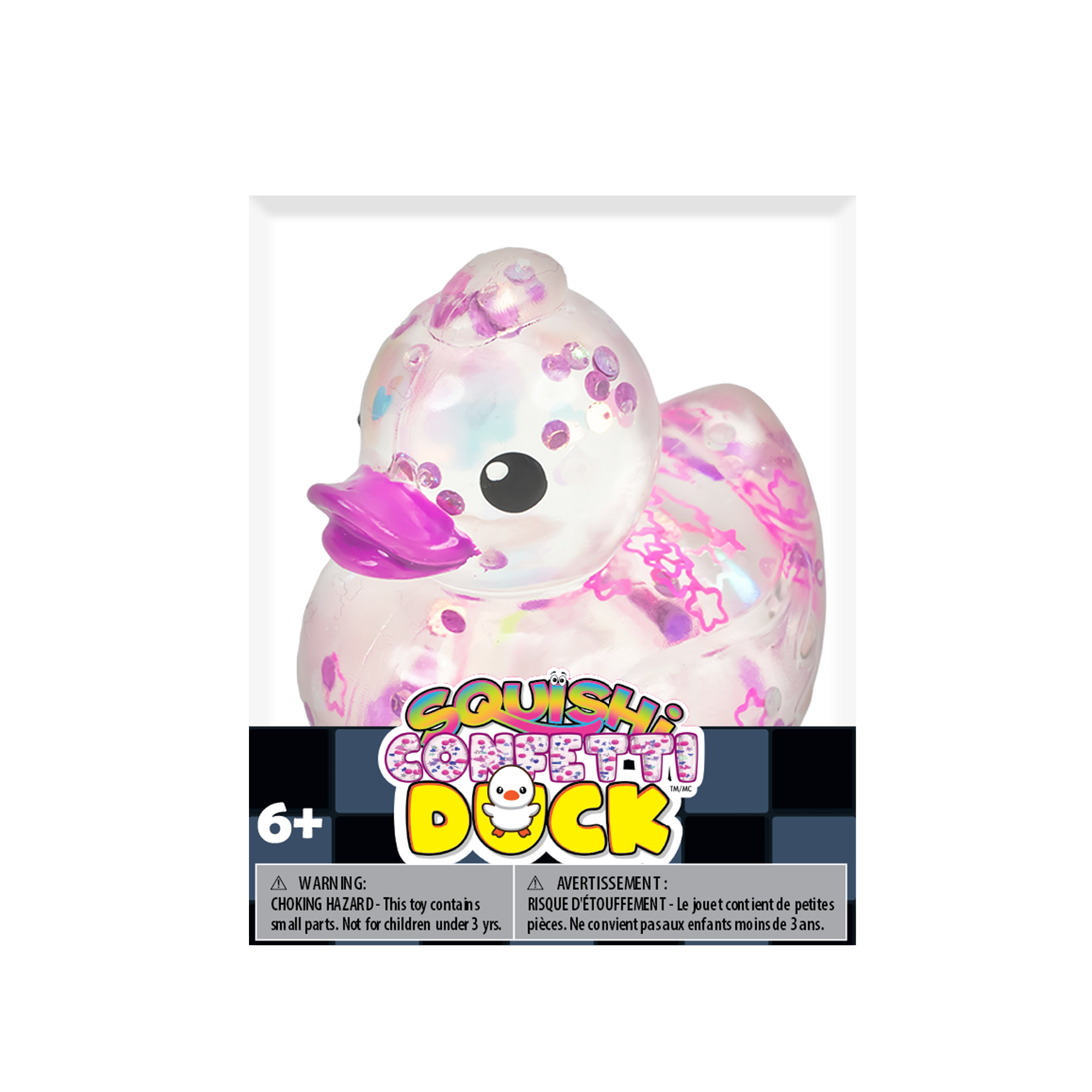 Single Stretchi Confetti Duck