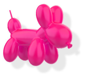 The Big Squishi Balloon Dog