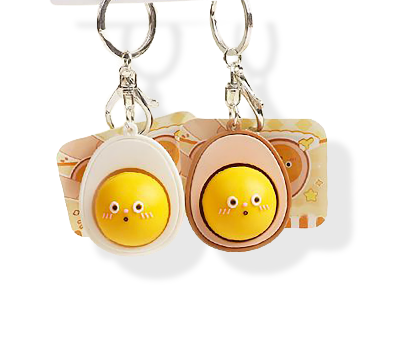 Clicker Chumz Yolk Face Novelty Fidget Toy