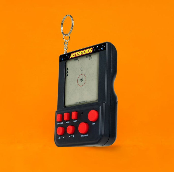 Asteroids Keyring Arcade Game
