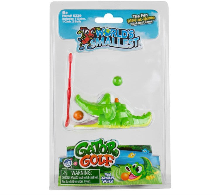 World's Smallest Gator Golf Miniature Tabletop Game